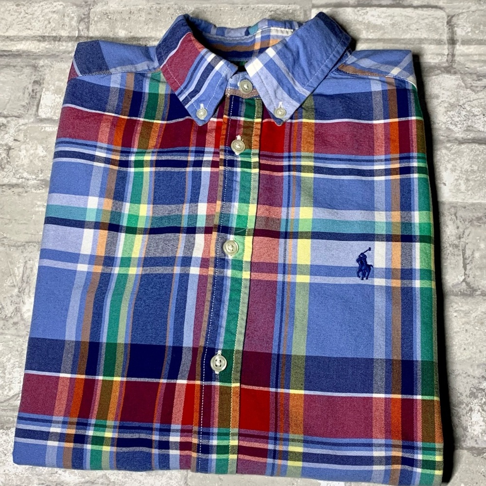 RALPH LAUREN: BOYS BUTTON UP LONG SLEEVE SHIRT